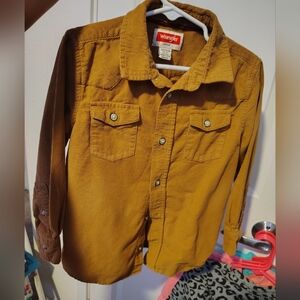 Wrangler Golden Brown Corduroy Shirt Bundle & Save